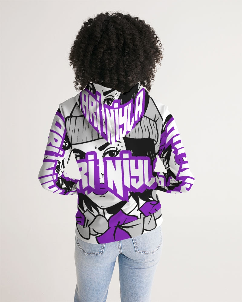 AriNiyla Purple LOGO Women's Hoodie