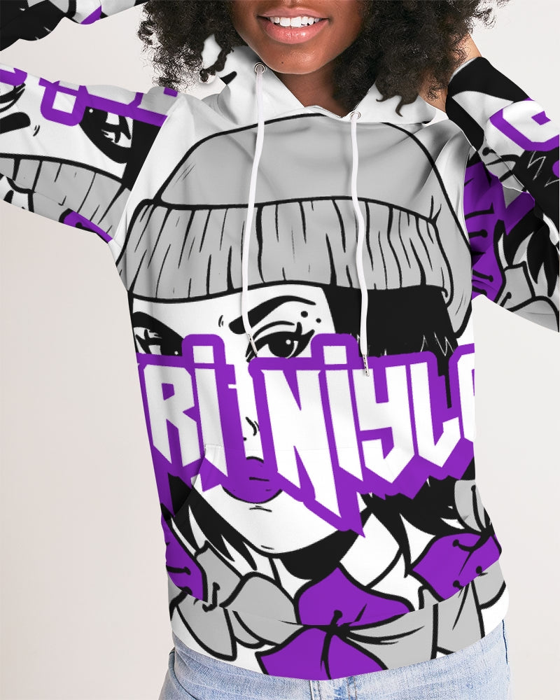AriNiyla Purple LOGO Women's Hoodie
