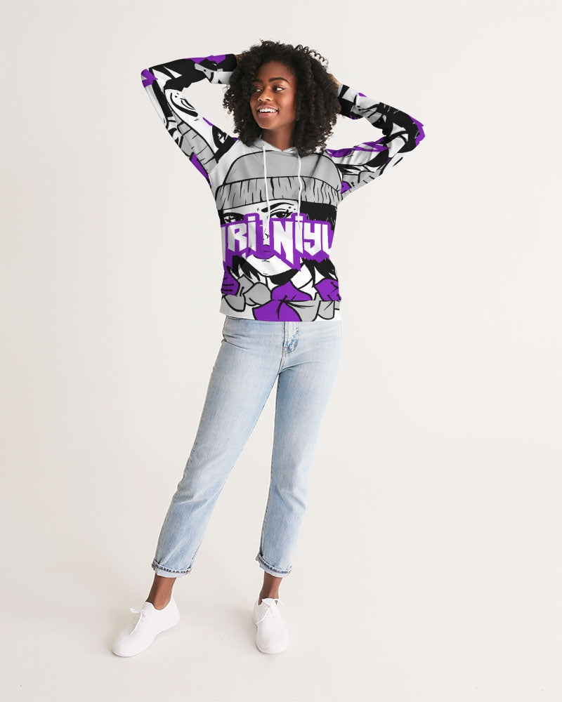 AriNiyla Purple LOGO Women's Hoodie