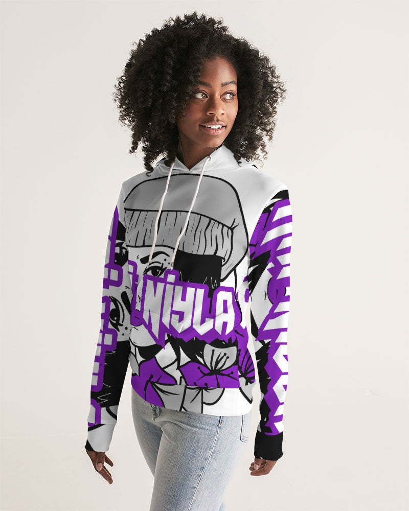 AriNiyla Purple LOGO Women's Hoodie