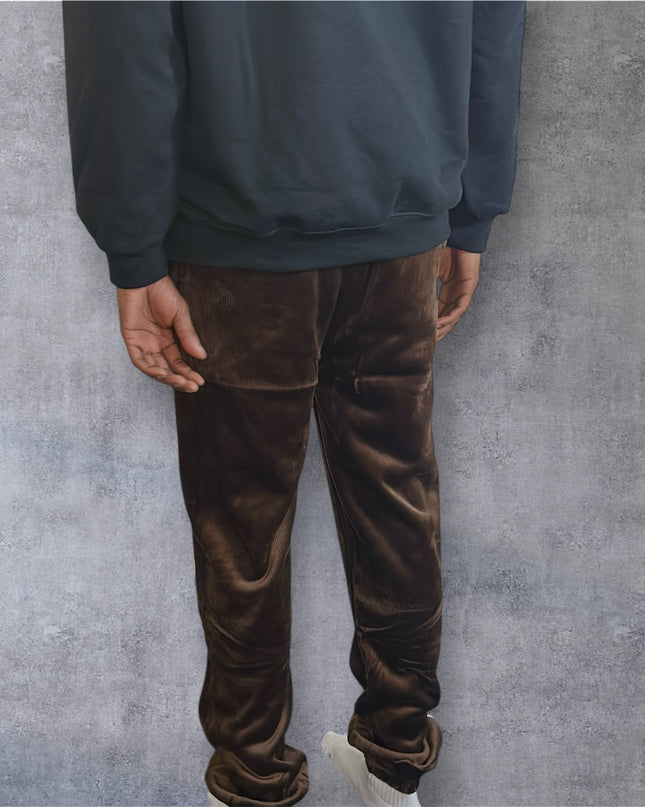 AriNiyla Leisure Chocolate Brown Men Joggers