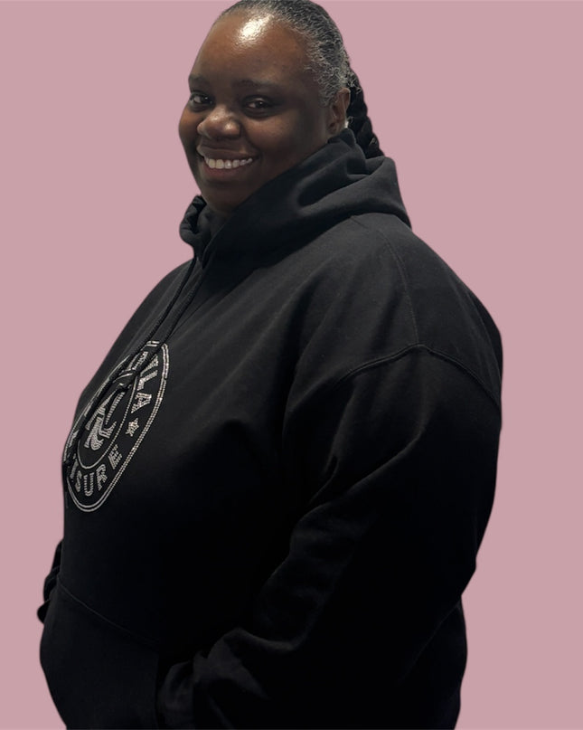 AriNiyla Leisure Women Blinged Out Hoodie