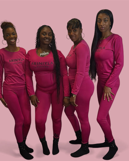 AriNiyla Leisure Top and Leggings Set