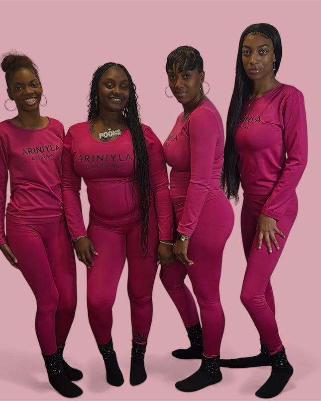 AriNiyla Leisure Top and Leggings Set
