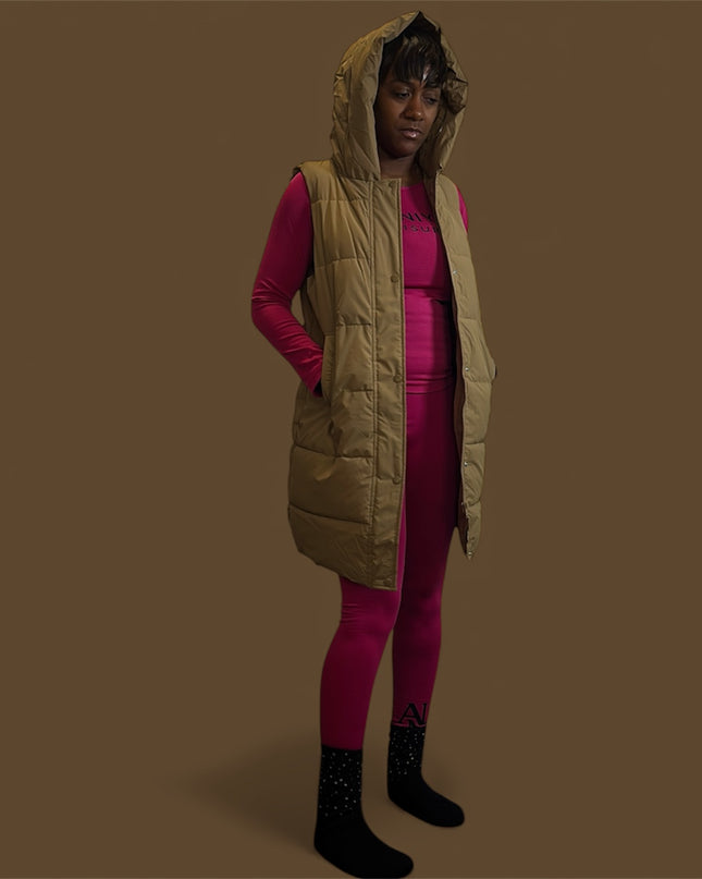 AriNiyla Leisure Womens Puffer Vest