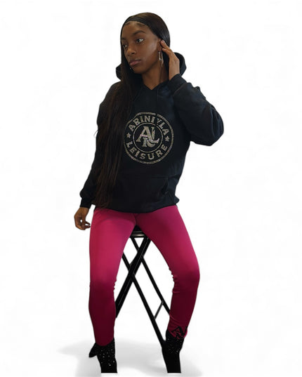 AriNiyla Leisure Women Blinged Out Hoodie