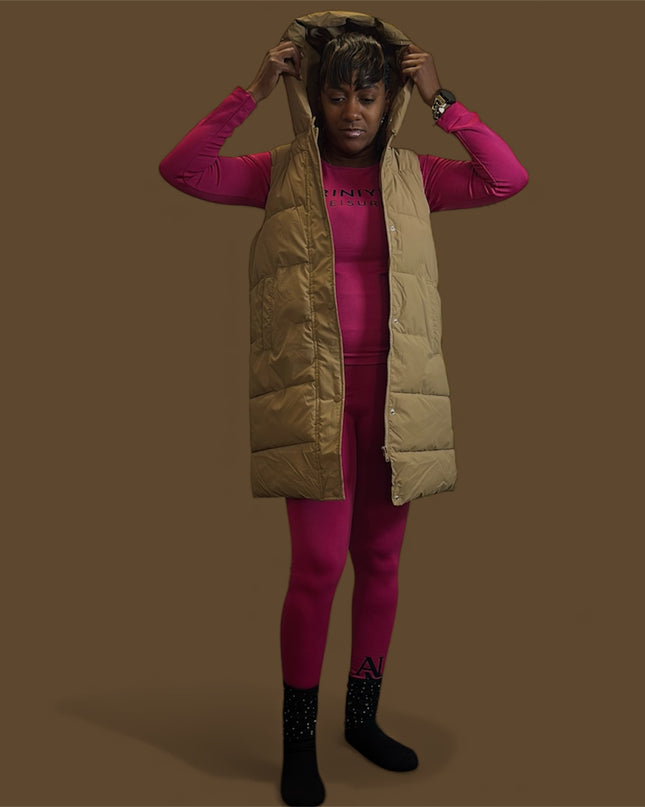 AriNiyla Leisure Womens Puffer Vest