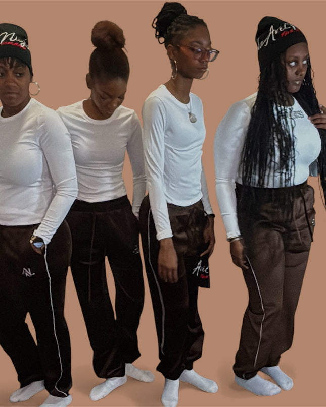 AriNiyla Leisure Chocolate Brown Women Joggers