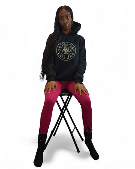 AriNiyla Leisure Women Blinged Out Hoodie