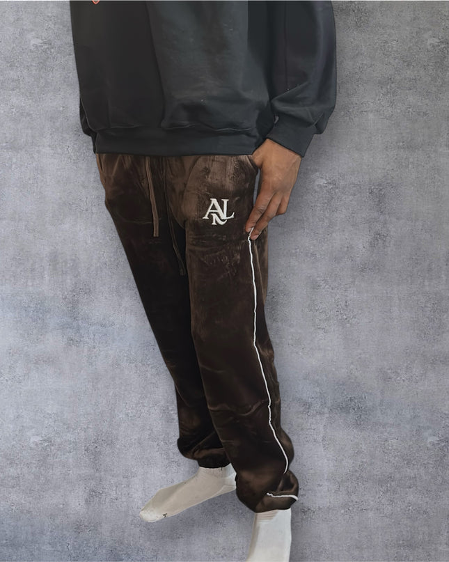 AriNiyla Leisure Chocolate Brown Men Joggers