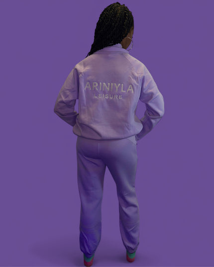 AriNiyla Leisure Quarter Zip Set