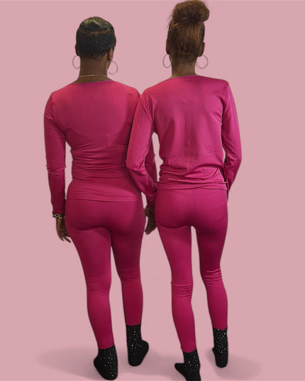 AriNiyla Leisure Top and Leggings Set