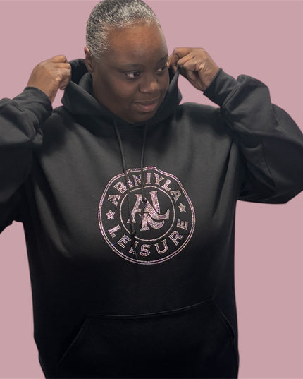 AriNiyla Leisure Women Blinged Out Hoodie