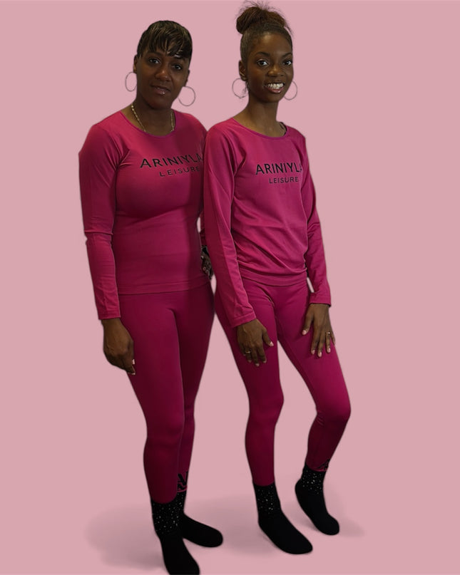 AriNiyla Leisure Top and Leggings Set