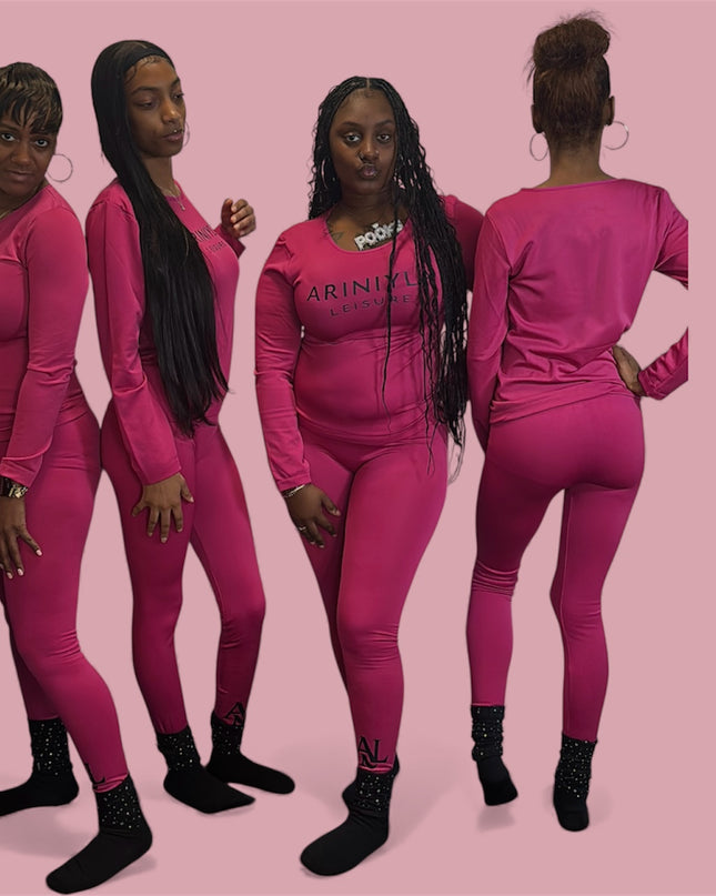 AriNiyla Leisure Top and Leggings Set