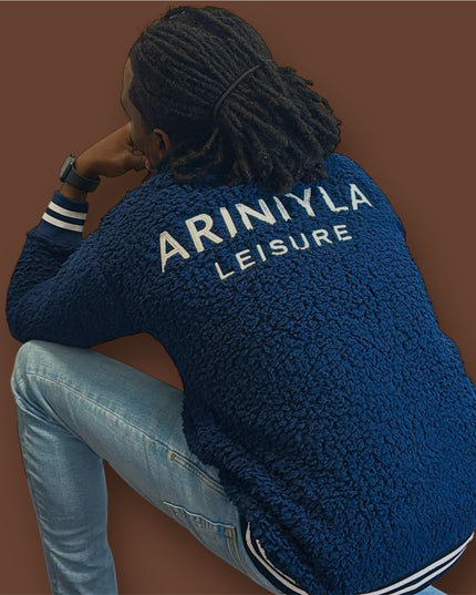 Varsity Sherpa Quarter-Zip Men Pullover