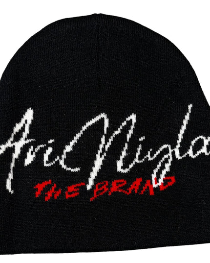 AriNiyla The Brand Jacquard Cuffless Beanie Hat
