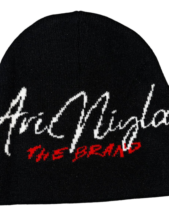 AriNiyla The Brand Jacquard Cuffless Beanie Hat