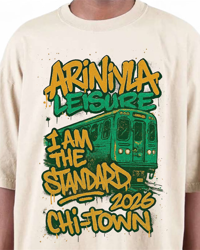 ARINIYLA LEISURE - I AM THE STANDARD 2026✨ OVERSIZED T SHIRT