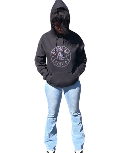 AriNiyla Leisure Blinged Out Hoodie