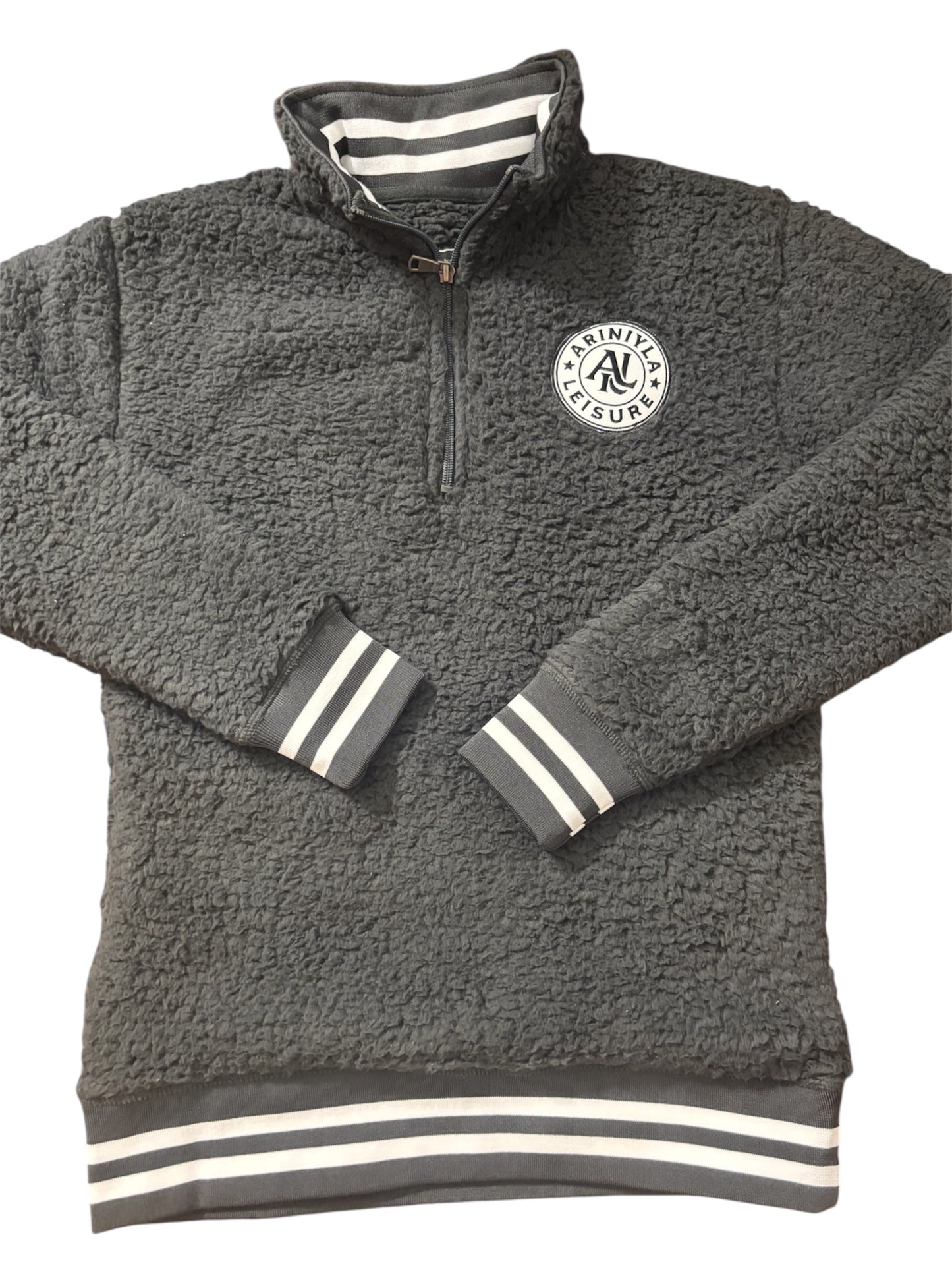 Unisex Varsity Sherpa Quarter-Zip Pullover