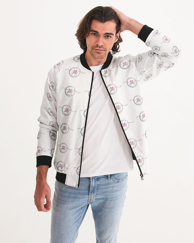 AriNiyla All-Over Print Bomber Jacket