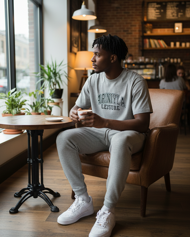 AriNiyla Leisure Organic Heavyweight Sweatpants Men