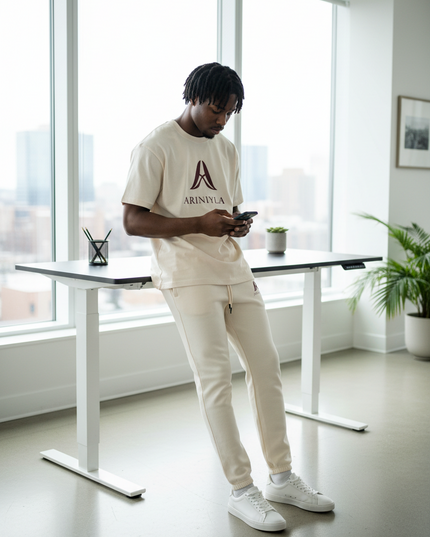 AriNiyla Becoming Organic Heavyweight Sweatpants Men