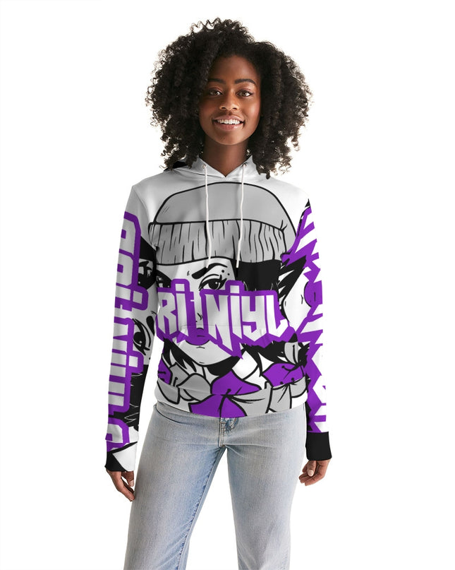 AriNiyla Purple LOGO Women's Hoodie