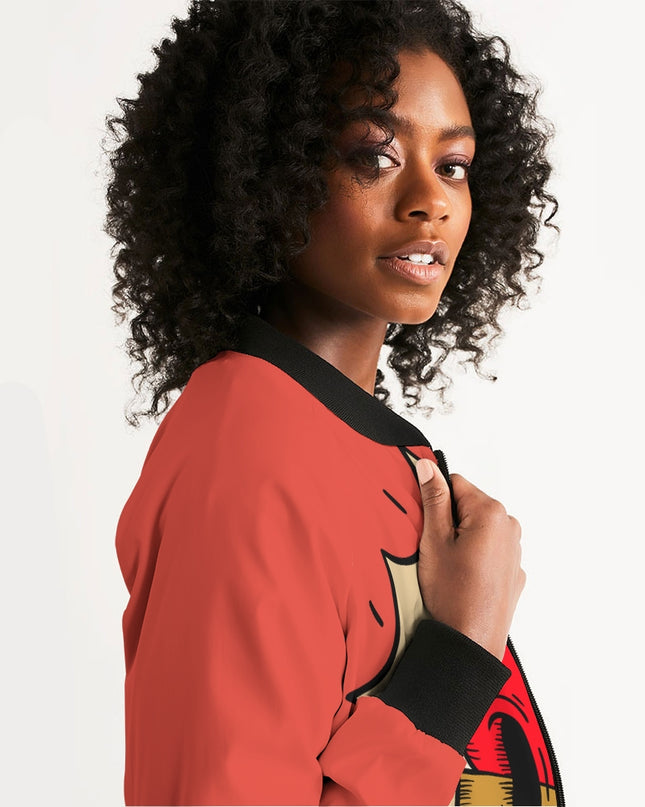 AriNiyla Watermelon Ice Cream Women's Bomber Jacket