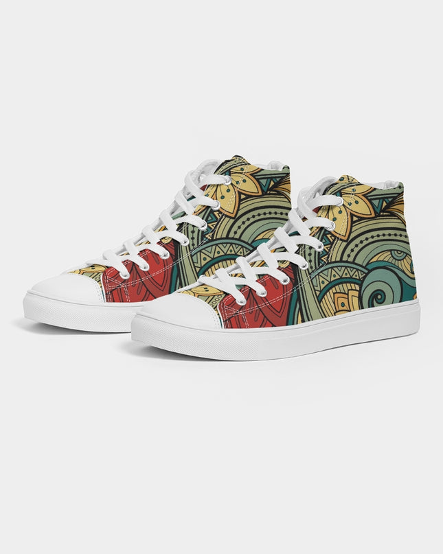 AriNiyla Floral Women's Hightop Shoe