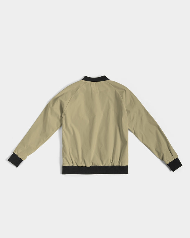 AriNiyla Khaki Ice Cream Women's Bomber Jacket