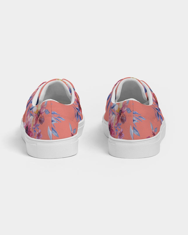 AriNiyla Pastel Floral Women's Lace Up Shoe