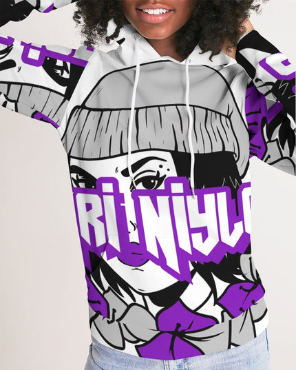 AriNiyla Purple LOGO Women's Hoodie