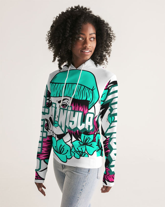 AriNiyla Teal Blue Women's Hoodie
