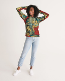 AriNiyla Jumbo Floral Women's Hoodie