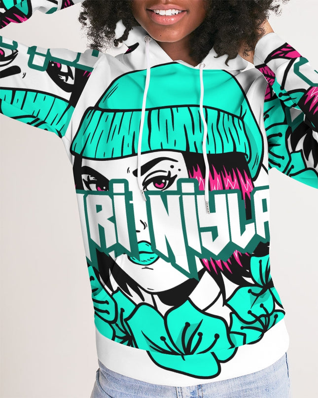 AriNiyla Teal Blue Women's Hoodie