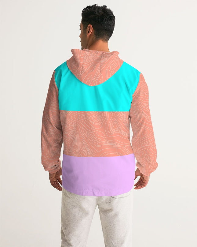 AriNiyla Pastel Men's Windbreaker Jacket