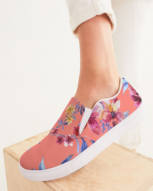 AriNiyla Pastel Floral Women's Slip-OnShoe