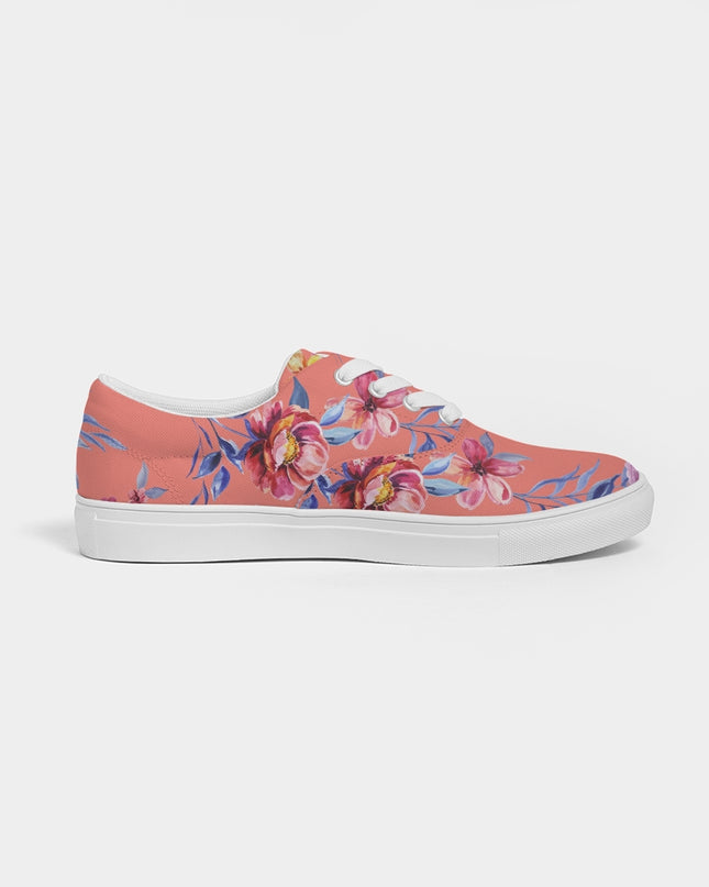 AriNiyla Pastel Floral Women's Lace Up Shoe