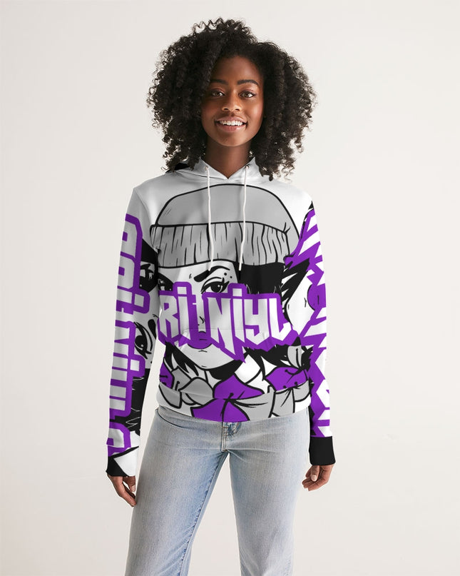 AriNiyla Purple LOGO Women's Hoodie