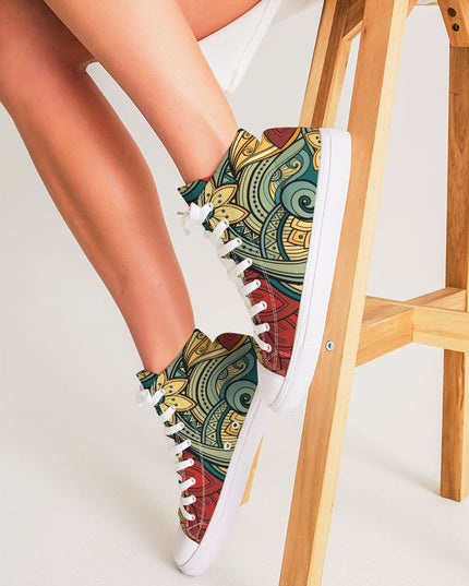 AriNiyla Floral Women's Hightop Shoe