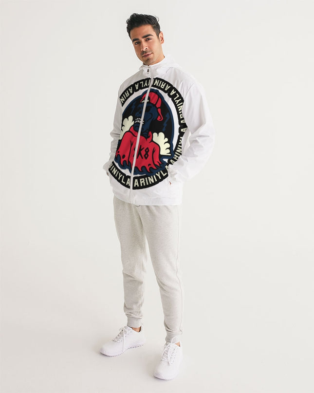 AriNiyla Embezzled Alien Skater Men's Windbreaker Jacket