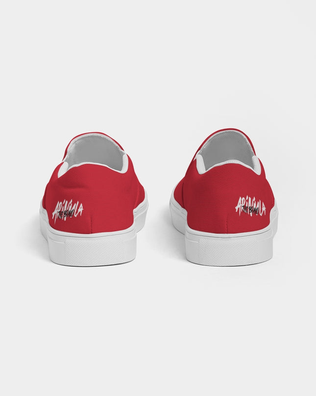 AriNiyla Red Women's Slip-On Shoe