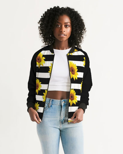 AriNiyla Sunflower Women's Bomber Jacket