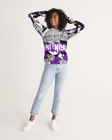 AriNiyla Purple LOGO Women's Hoodie