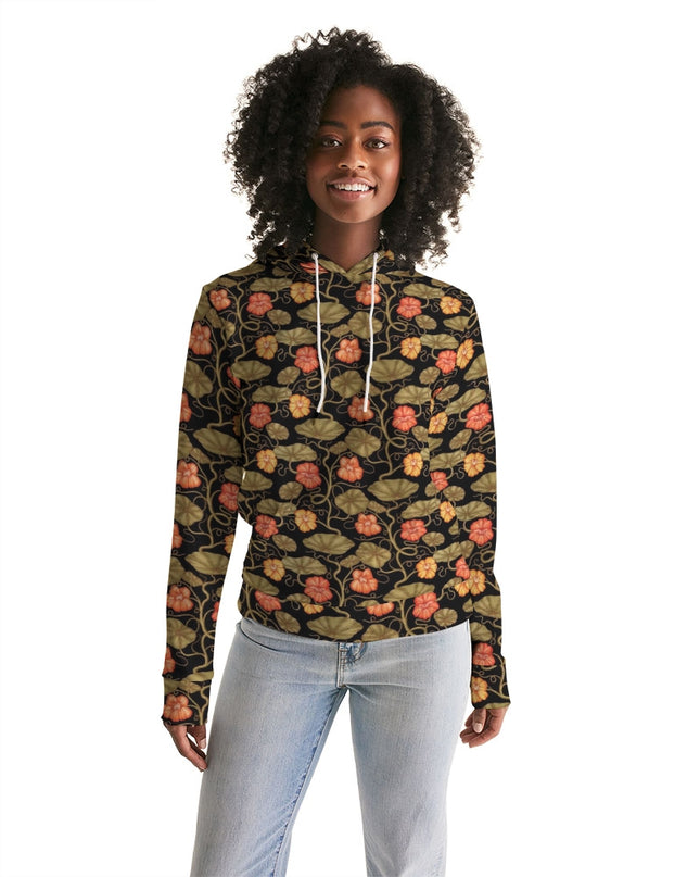 AriNiyla Flower Leaves Women's Hoodie