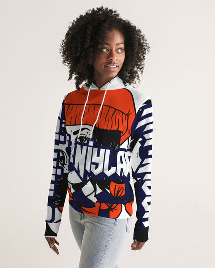 AriNiyla Orange LOGO Women's Hoodie