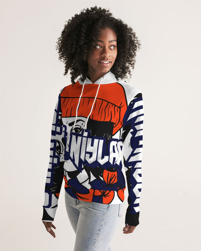 AriNiyla Orange LOGO Women's Hoodie