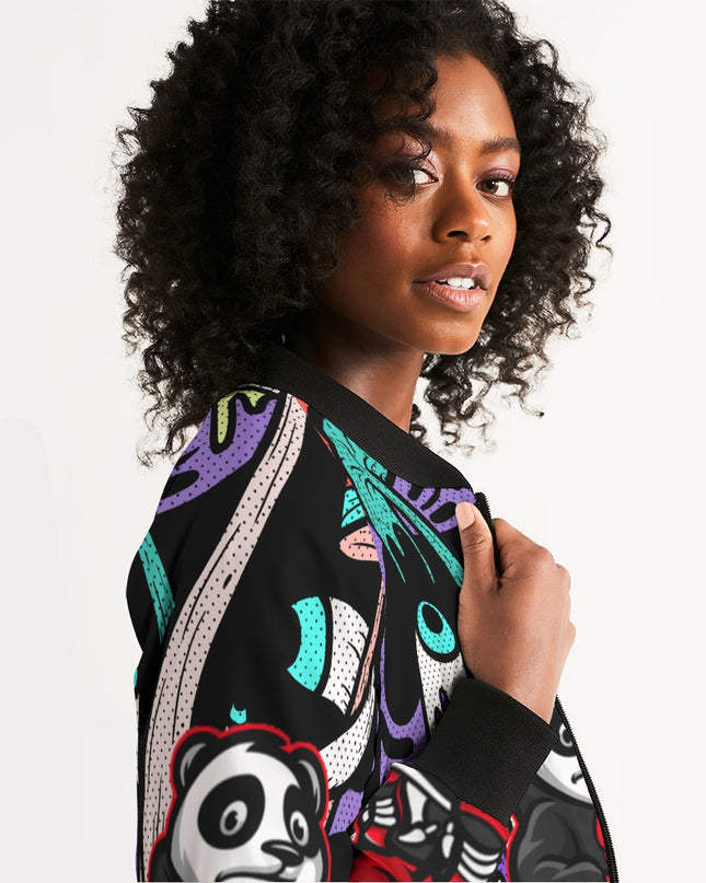 ATB TRIPPY WOMEN BOMBER JACKET